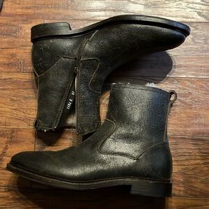 Allen Edmonds Tompkins shearling-lined Chelsea boots, size 10, LIKE NEW